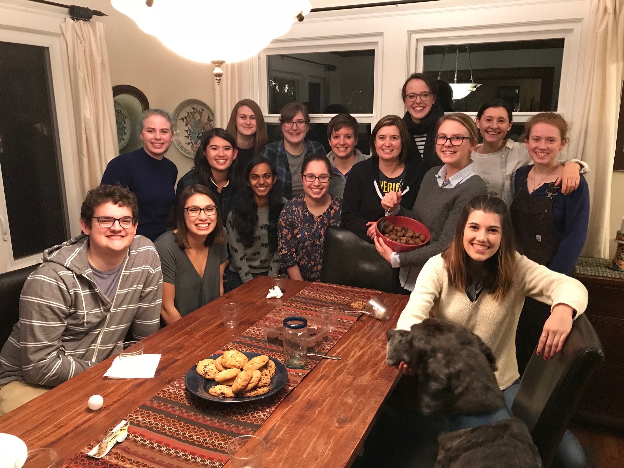 Peer Educators Dinner Picture