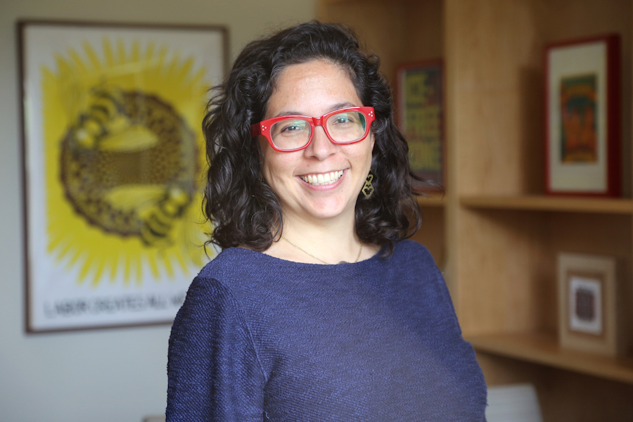 portrait of Angélica Cházaro (UW faculty, School of Law)