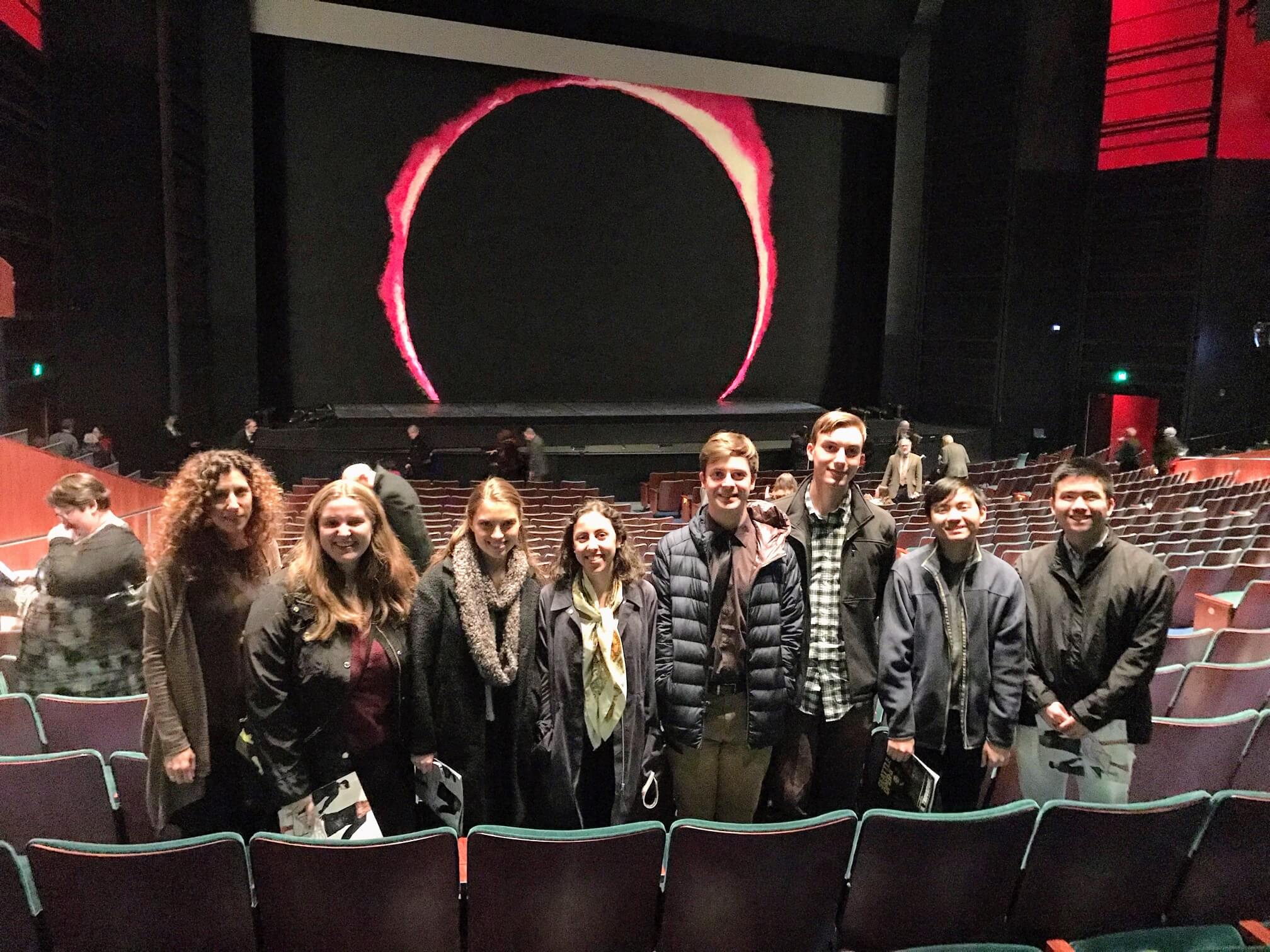 Students at the opera