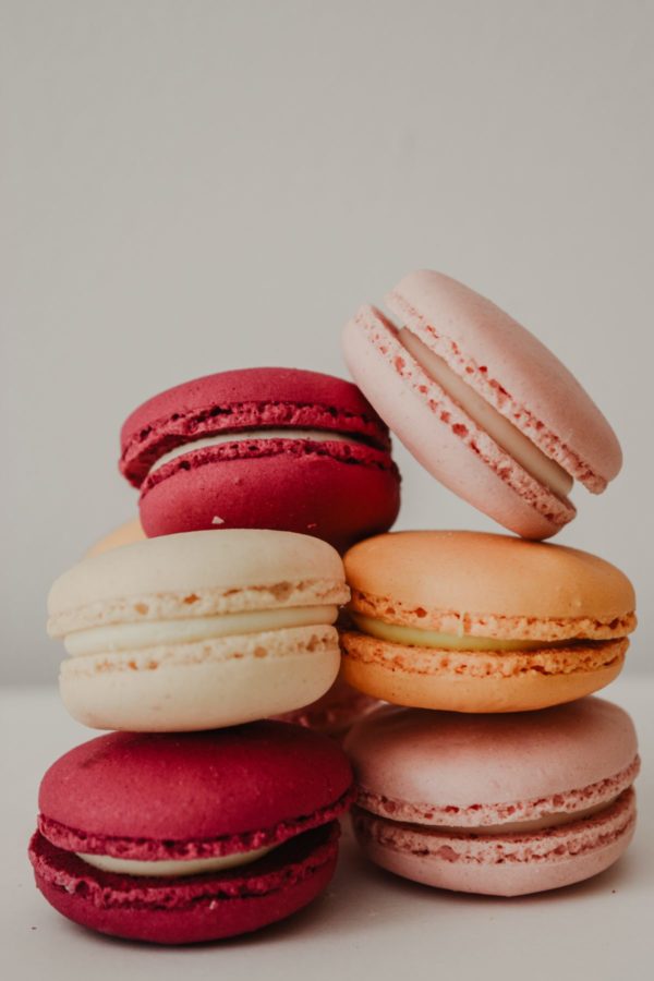 pile of colorful macaroons