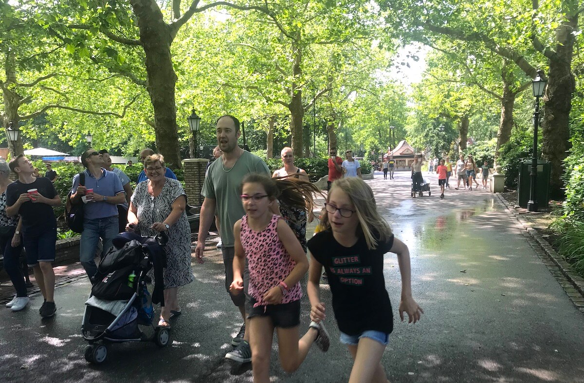 Happiest kids in the world run wherever they want