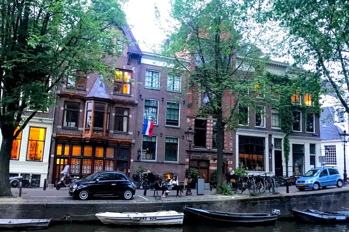 canal in Amsterdam - study abroad 2019