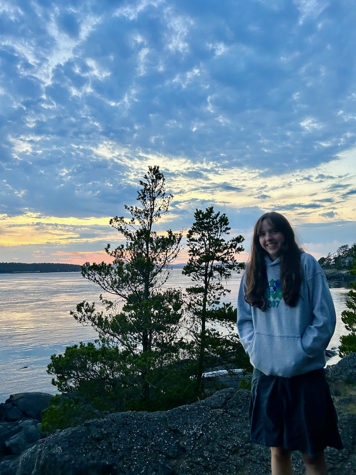 photo of Carilyn Brandt on Lopez Island