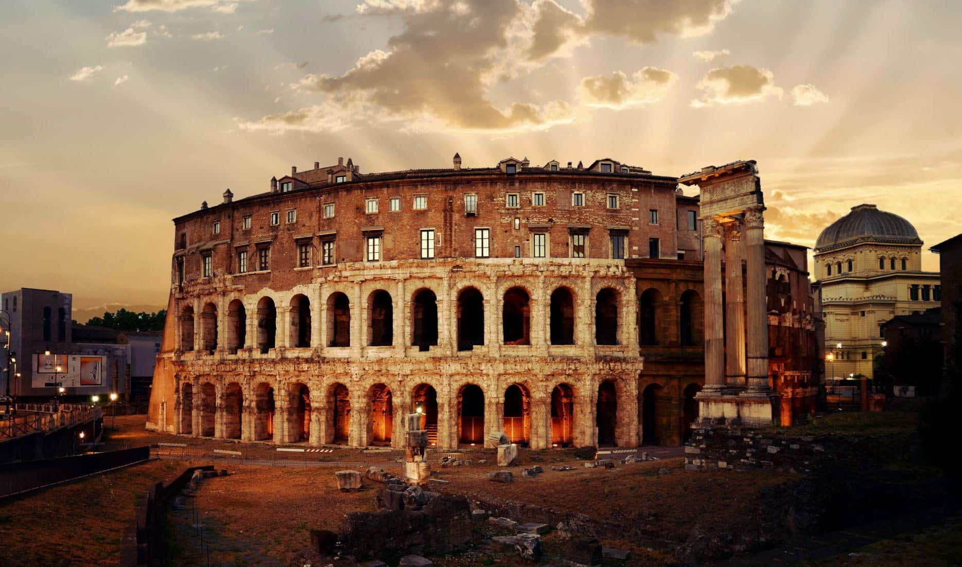 photo of Theatre of Marcellus, Rome, Italy